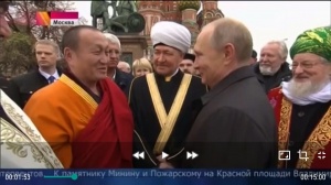 سماحة المفتي يشارك باحتفالات عيد الوحدة الوطنية في روسيا