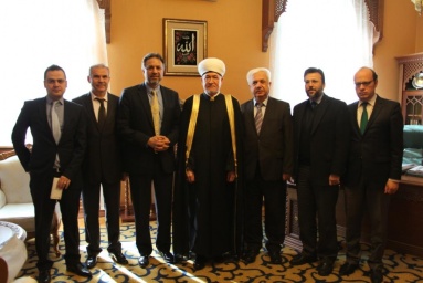 Mufti sheikh Ravil Gaynutdin received Mehmet Paçacı in his residency