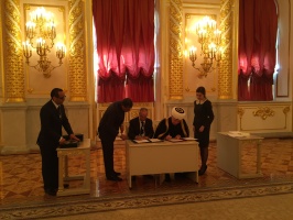 В Кремле подписан меморандум о сотрудничестве между мусульманами России и Марокко 