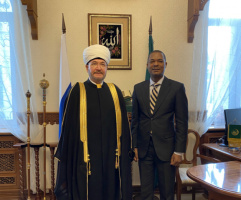 سماحة المفتي يستقبل سعادة سفير سلطنة عمان في موسكو 