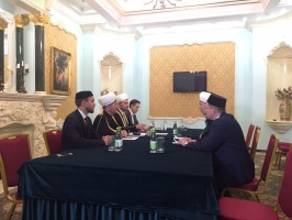   Встреча Муфтия шейха Равиля Гайнутдина с главой ДУМ Башкортостана Нурмухамматом Нигматуллиным