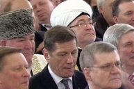 Mufti sheikh Ravil Gaynutdin attended the historical address of Vladimir Putin in Kremlin