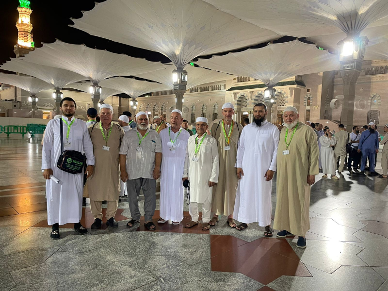  Группа, совершившая хадж в святые места Ислама по благотворительным путевкам от ДУМ РФ, завершила паломничество