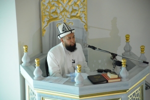 Муфтий Кыргызстана Максат ажы Токтомушев выступил с открытой лекцией в Московской Соборной мечети