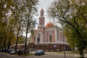  Представительная делегация во главе с Муфтием Шейхом Равилем Гайнутдином прибыла в Минск