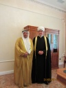 Муфтий шейх Равиль Гайнутдин встретился с замминистра по делам Ислама и вакфов Кувейта Аделем аль-Фаляхом