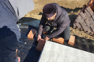 В Тюменской области заложили первый кирпич будущей мечети в селе Вагай