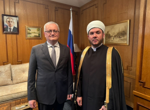 Муфтий Раиль-хазрат Асаинов встретился с Послом России в Египте