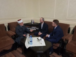 Supreme Mufti of Jerusalem and Jordan arrives in Simferopol