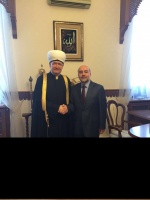 Mufti Sheikh Ravil Gaynutdin meets religious affairs advisor of Turkey