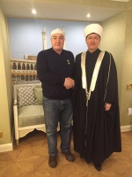 Встреча Муфтия шейха Равиля Гайнутдина с Президентом Московского индустриального банка Абубакаром Арсамаковым 
