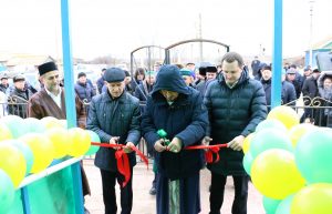 В Новоузенском районе торжественно открыли новую мечеть
