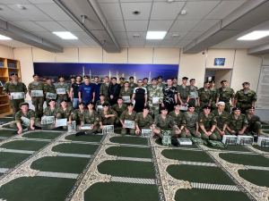 Российские миротворцы посетили резиденцию Духовного управления мусульман Приморского края