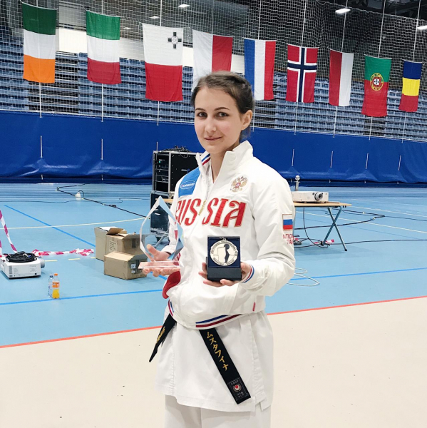 Член сборной России по каратэ сётокан Алиса Мустафина посветила свою победу 1100-летию принятия Ислама