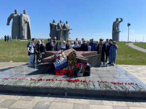 Диаспора казахской общины Москвы почтила память воинов Красной армии в Волоколамске