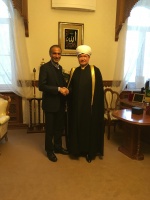 Встреча Муфтия Шейха Равиля Гайнутдина с профессором Тариком Рамаданом 