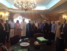 The delegation of Russian hajj mission met with the deputy minister of hajj of Saudi Arabia