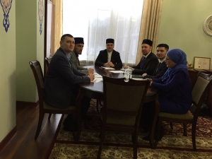  Заседание аппарата ДУММО прошло в Мусульманском центре  Подольска 